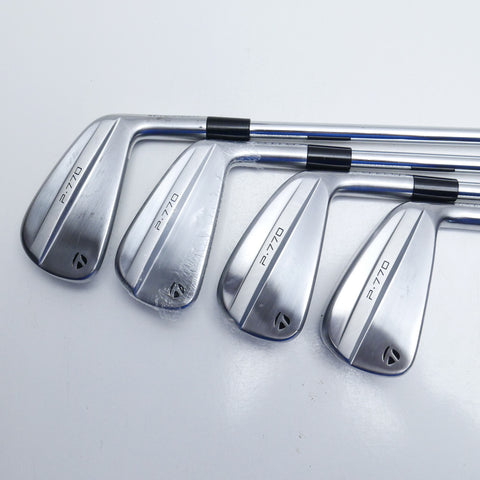 Used TaylorMade P770 2024 Iron Set / 4 - PW / Stiff Flex