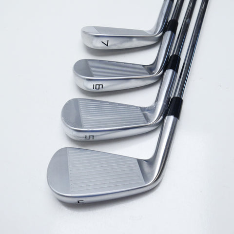 Used TaylorMade P7CB 2024 Iron Set / 4 - PW / Stiff Flex