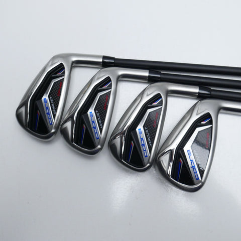 Used Cobra Aerojet One Length Iron Set / 5 - PW + GW / Regular Flex