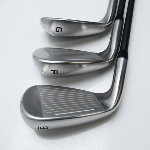 Used Cobra Aerojet One Length Iron Set / 5 - PW + GW / Regular Flex