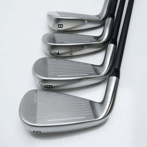 Used Cobra Aerojet One Length Iron Set / 5 - PW + GW / Regular Flex