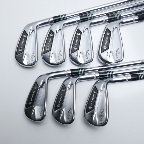 Used TOUR ISSUE Callaway Apex CB 24 Iron Set / 4 - PW / X-Stiff Flex