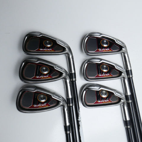 Used TaylorMade Burner Plus Iron Set / 4 - 9 IRON / Regular Flex