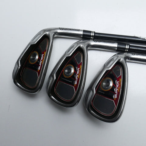 Used TaylorMade Burner Plus Iron Set / 4 - 9 IRON / Regular Flex