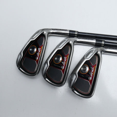 Used TaylorMade Burner Plus Iron Set / 4 - 9 IRON / Regular Flex