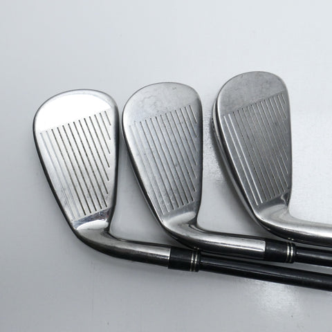 Used TaylorMade Burner Plus Iron Set / 4 - 9 IRON / Regular Flex