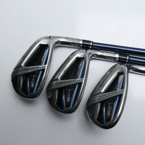 Used TaylorMade SIM Max OS Iron Set / 6 - SW / Regular Flex