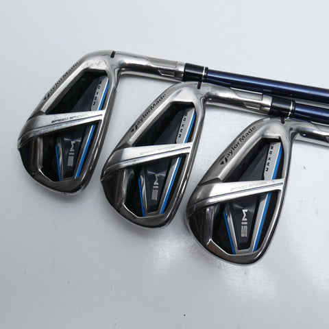 Used TaylorMade SIM Max OS Iron Set / 6 - SW / Regular Flex