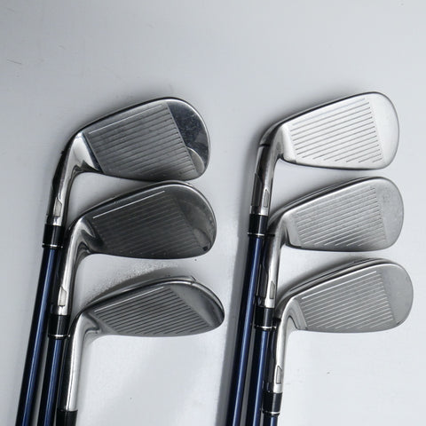 Used TaylorMade SIM Max OS Iron Set / 6 - SW / Regular Flex