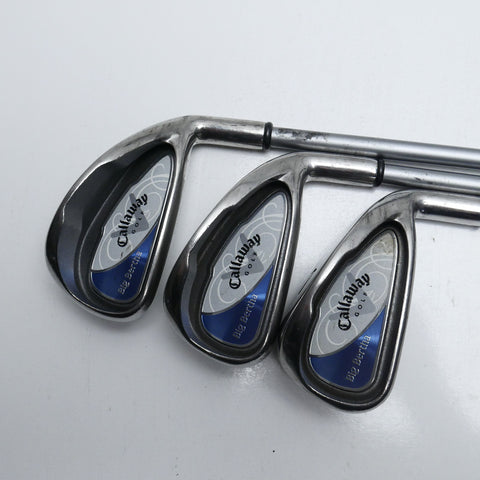 Used Callaway Big Bertha 2008 Iron Set / 5 - PW / Ladies Flex