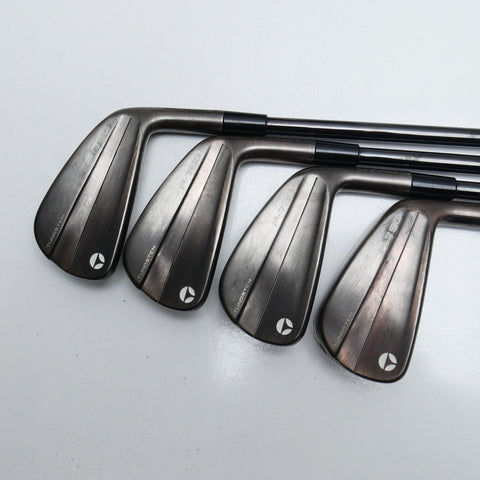 Used TaylorMade P790 Aged Copper Iron Set / 4 - PW / Stiff Flex