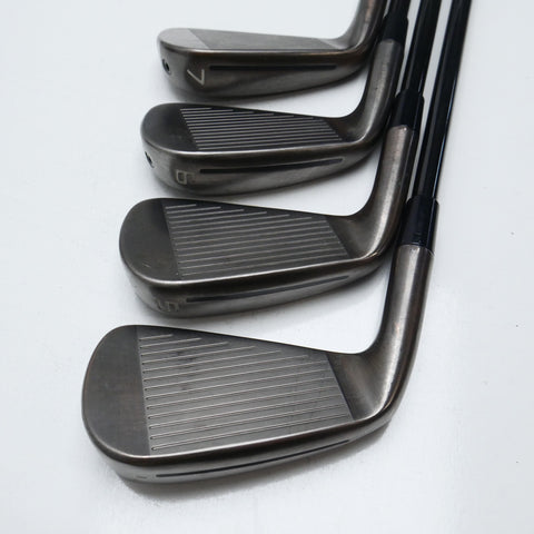 Used TaylorMade P790 Aged Copper Iron Set / 4 - PW / Stiff Flex