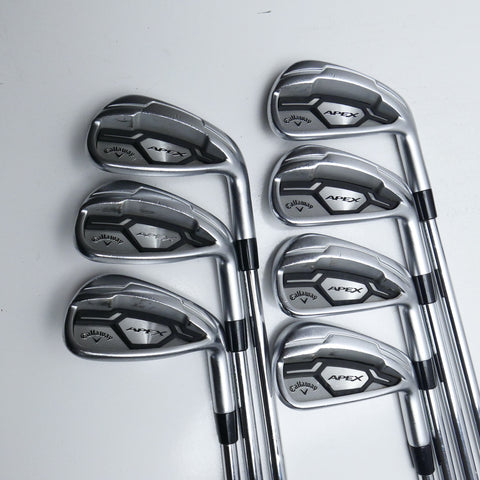 Used Callaway Apex CF16 Iron Set / 4 - PW / Stiff Flex