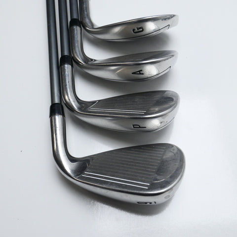 Used Callaway Mavrik Iron Set / 5 - PW + GW + AW / Regular Flex / Left-Handed