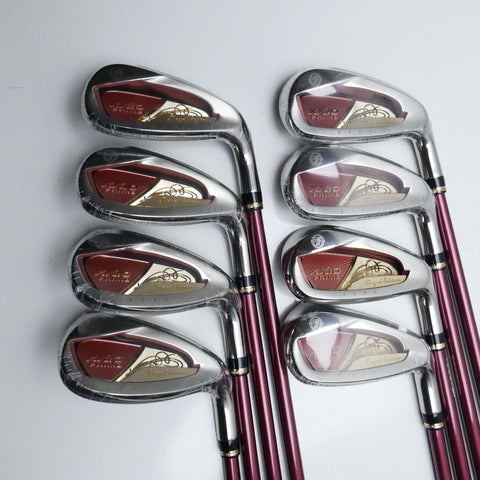 Used XXIO Prime Royal Edition Ladies Iron Set / 5 - SW + AW / Ladies Flex