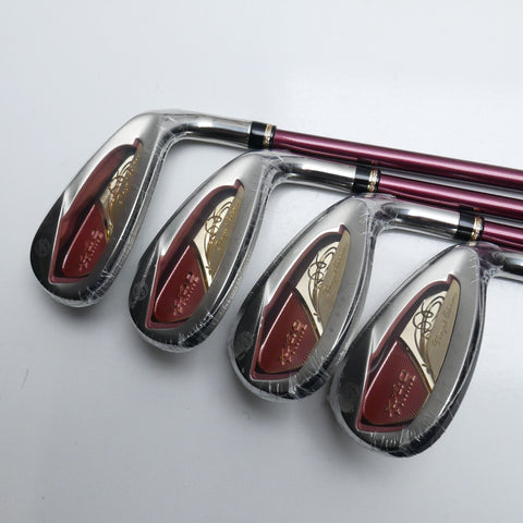 Used XXIO Prime Royal Edition Ladies Iron Set / 5 - SW + AW / Ladies Flex