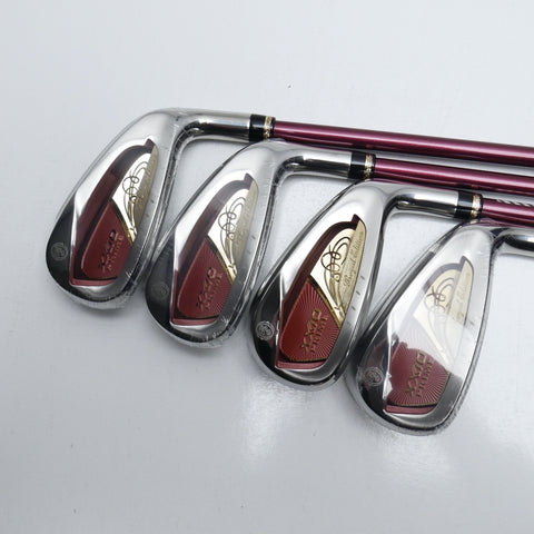 Used XXIO Prime Royal Edition Ladies Iron Set / 5 - SW + AW / Ladies Flex