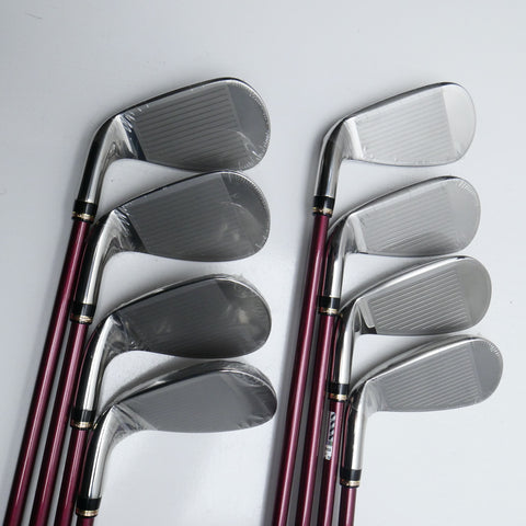 Used XXIO Prime Royal Edition Ladies Iron Set / 5 - SW + AW / Ladies Flex