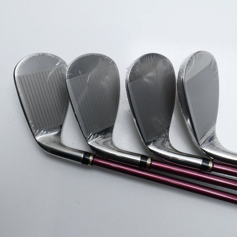 Used XXIO Prime Royal Edition Ladies Iron Set / 5 - SW + AW / Ladies Flex