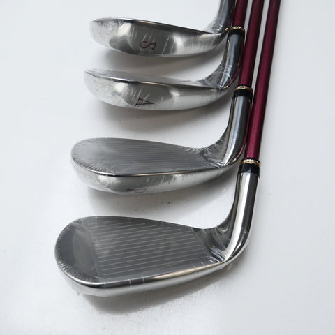 Used XXIO Prime Royal Edition Ladies Iron Set / 5 - SW + AW / Ladies Flex