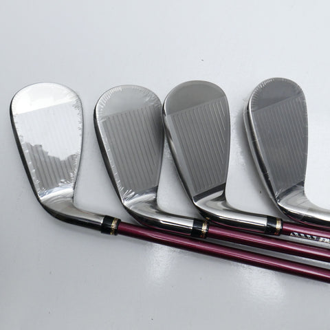 Used XXIO Prime Royal Edition Ladies Iron Set / 5 - SW + AW / Ladies Flex