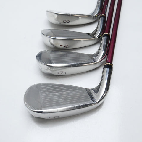 Used XXIO Prime Royal Edition Ladies Iron Set / 5 - SW + AW / Ladies Flex