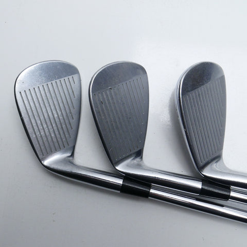 Used Mizuno MP-20 MMC Iron Set / 4 - PW / X-Stiff Flex