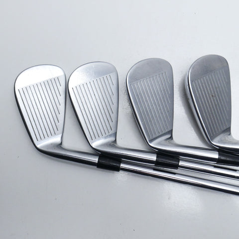 Used Mizuno MP-20 MMC Iron Set / 4 - PW / X-Stiff Flex