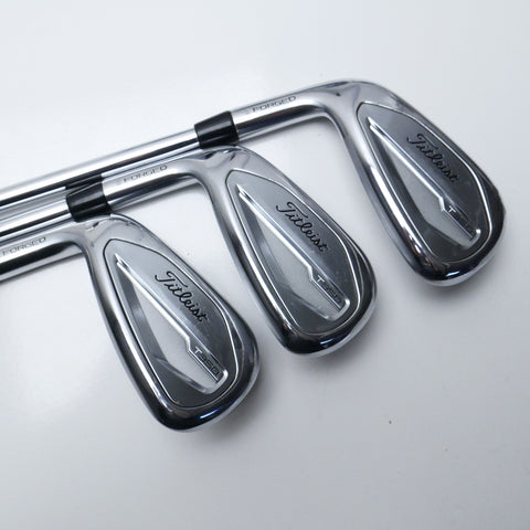 Used Titleist T350 2023 Iron Set / 5 - PW / Regular Flex / Left-Handed