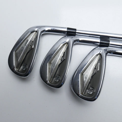 Used Wilson D9 Forged Iron Set / 4 - PW / Stiff Flex