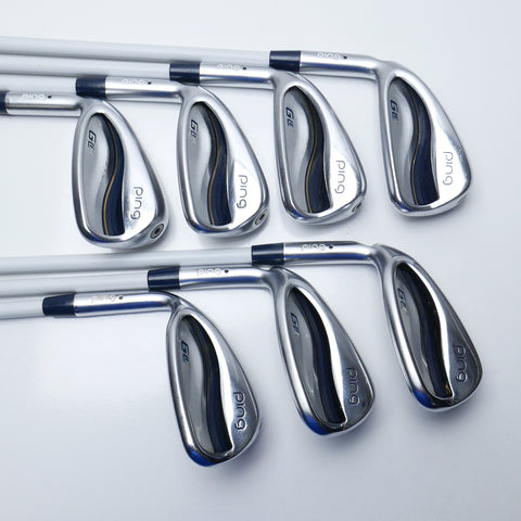 Used Ping GLe 3 Iron Set / 6 - SW + GW / Ladies Flex / Left-Handed