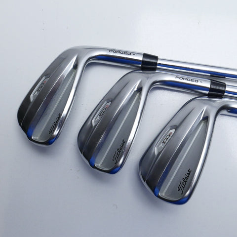 Used Titleist T100S 2021 Iron Set / 4 - PW / X-Stiff Flex