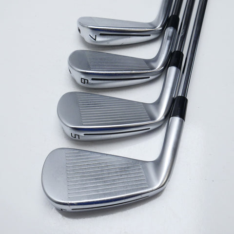 Used TaylorMade P790 2021 Iron Set / 4 - PW / Stiff Flex