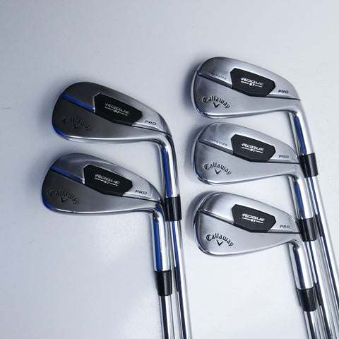 Used Callaway Rogue ST Pro Iron Set / 6 - PW / Regular Flex