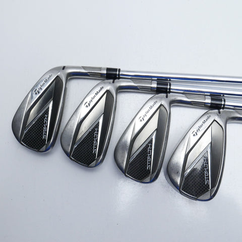 Used TaylorMade Stealth Iron Set / 5 - PW + AW / Regular Flex