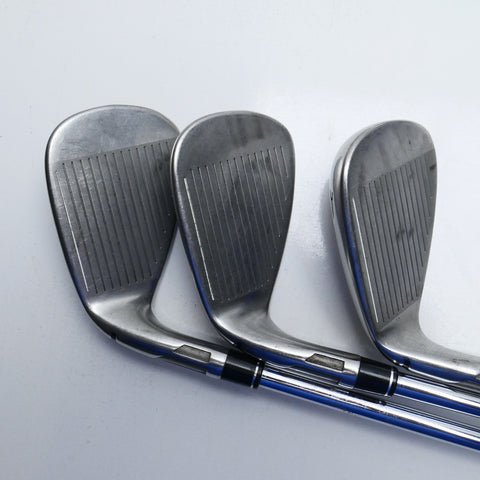 Used TaylorMade Stealth Iron Set / 5 - PW + AW / Regular Flex