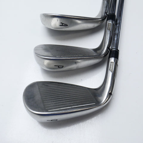 Used TaylorMade Stealth Iron Set / 5 - PW + AW / Regular Flex