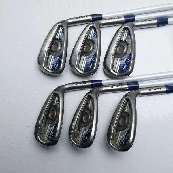 Used Ping G LE Iron Set / 7 - SW + GW / Ladies Flex