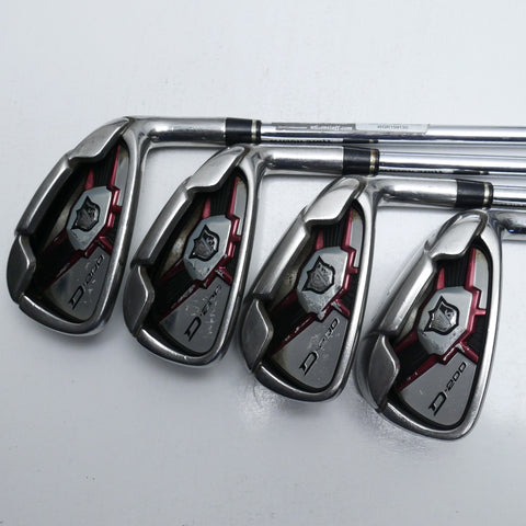 Used Wilson D200 Iron Set / 5 - SW / Uniflex