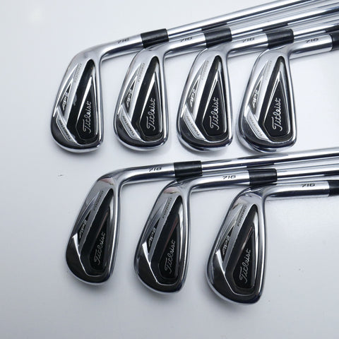 Used Titleist AP2 716 Iron Set / 4 - PW / Stiff Flex