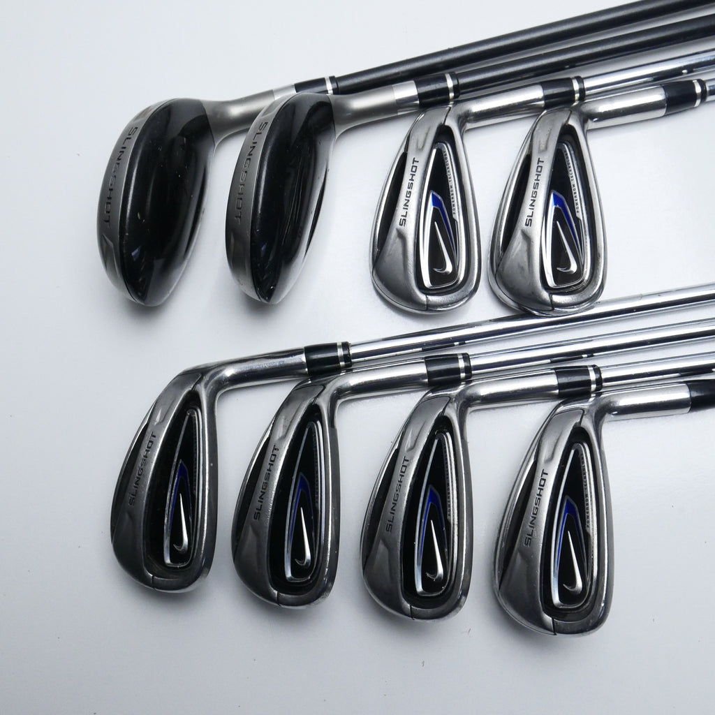 Used Nike Slingshot 2010 Iron Set / 3 - PW / Uniflex