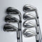 Used TaylorMade Stealth Iron Set / 5 - PW + AW / Stiff Flex