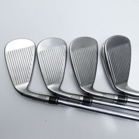 Used TaylorMade Stealth Iron Set / 5 - PW + AW / Stiff Flex