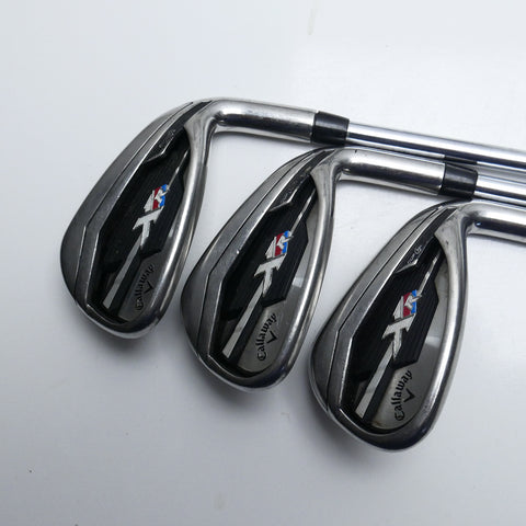 Used Callaway XR Iron Set / 4 - PW / Regular Flex