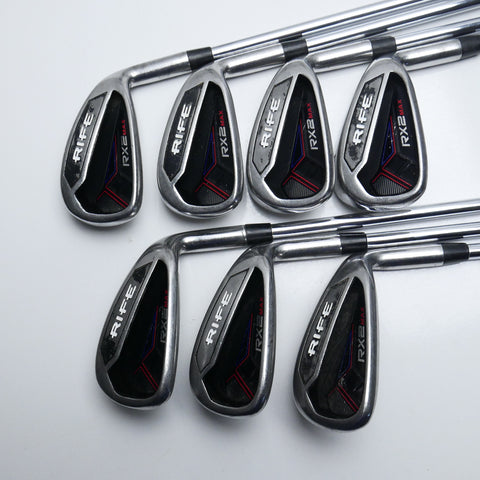 Used Rife RX2 Max Iron Set / 5 - SW / Regular Flex