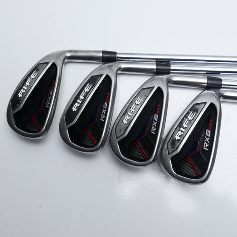 Used Rife RX2 Max Iron Set / 5 - SW / Regular Flex