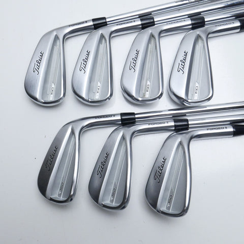 Used Titleist T150 2023 Iron Set / 4 - PW / Stiff Flex