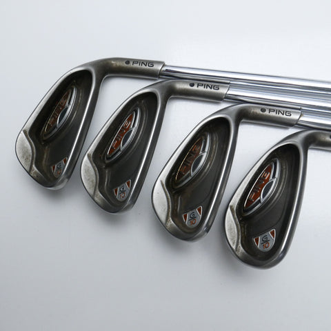 Used Ping G10 Iron Set / 4 - SW / Regular Flex