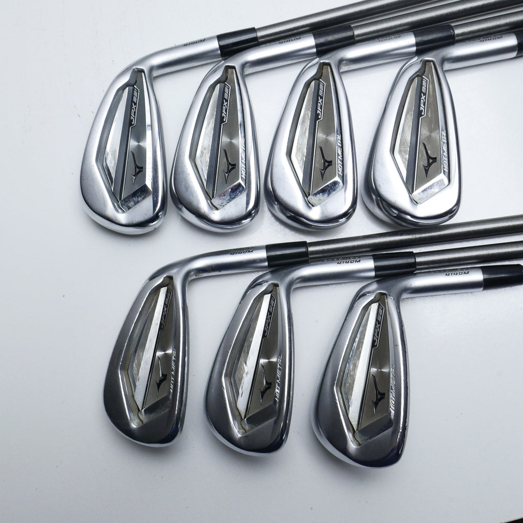 Used Mizuno JPX 921 Hot Metal Iron Set / 4 - PW / Regular Flex