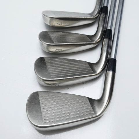 Used Mizuno JPX EZ Forged 2015 Iron Set / 4 - PW / X-Stiff Flex